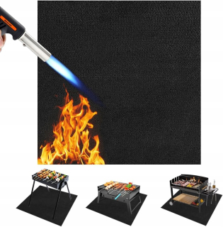 OCHRANNÁ PODLOŽKA POD GRIL BBQ PROTIPOŽIARNÁ GRILOVACIA PODLOŽKA 50x50